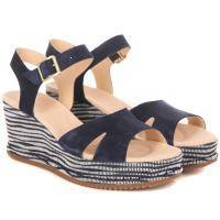 Женские босоножки Clarks, синие, арт: 26130954