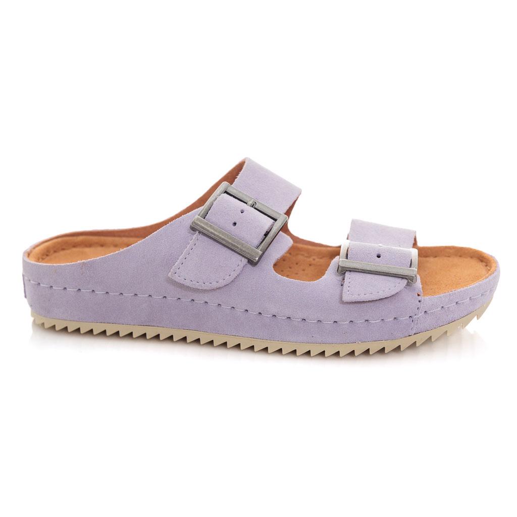 

Женские сланцы Clarks, фиолетовые, Фиолетовый