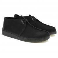 Мужские полуботинки Clarks(Desert Trek 26138667), черные, арт: 26138667