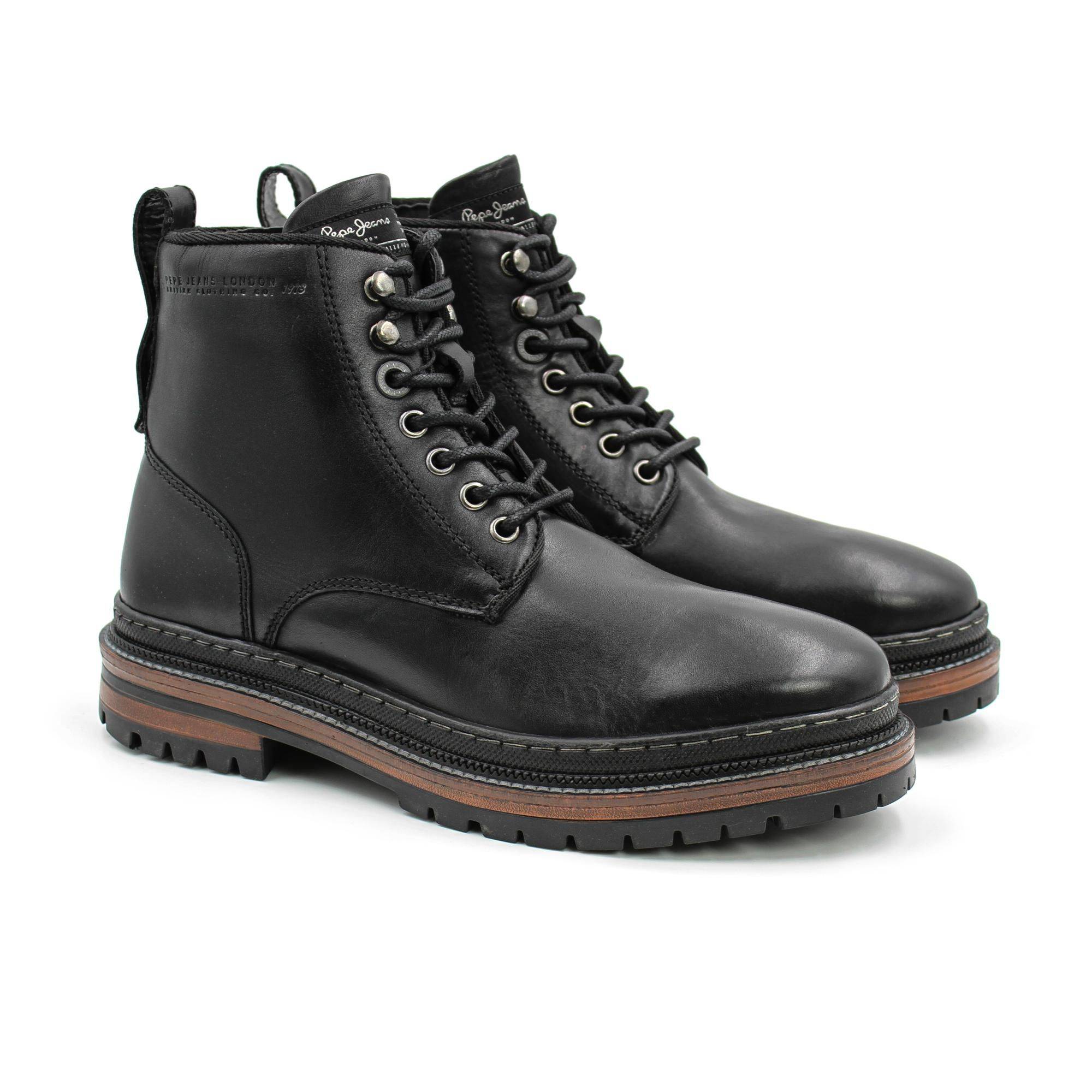 

Мужские высокие ботинки Pepe Jeans London (MARTIN BOOT PMS50205), черные, Черный