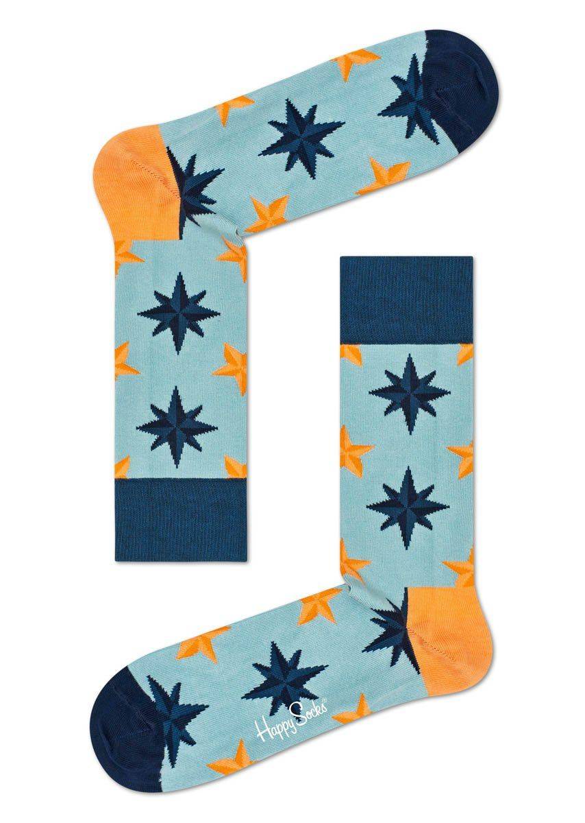 Носки Happy socks Nautical Star Sock NST01, размер 29 - фото 1