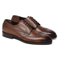  33303130-1000 - Мужские дерби брогированные Bugatti, коричневые