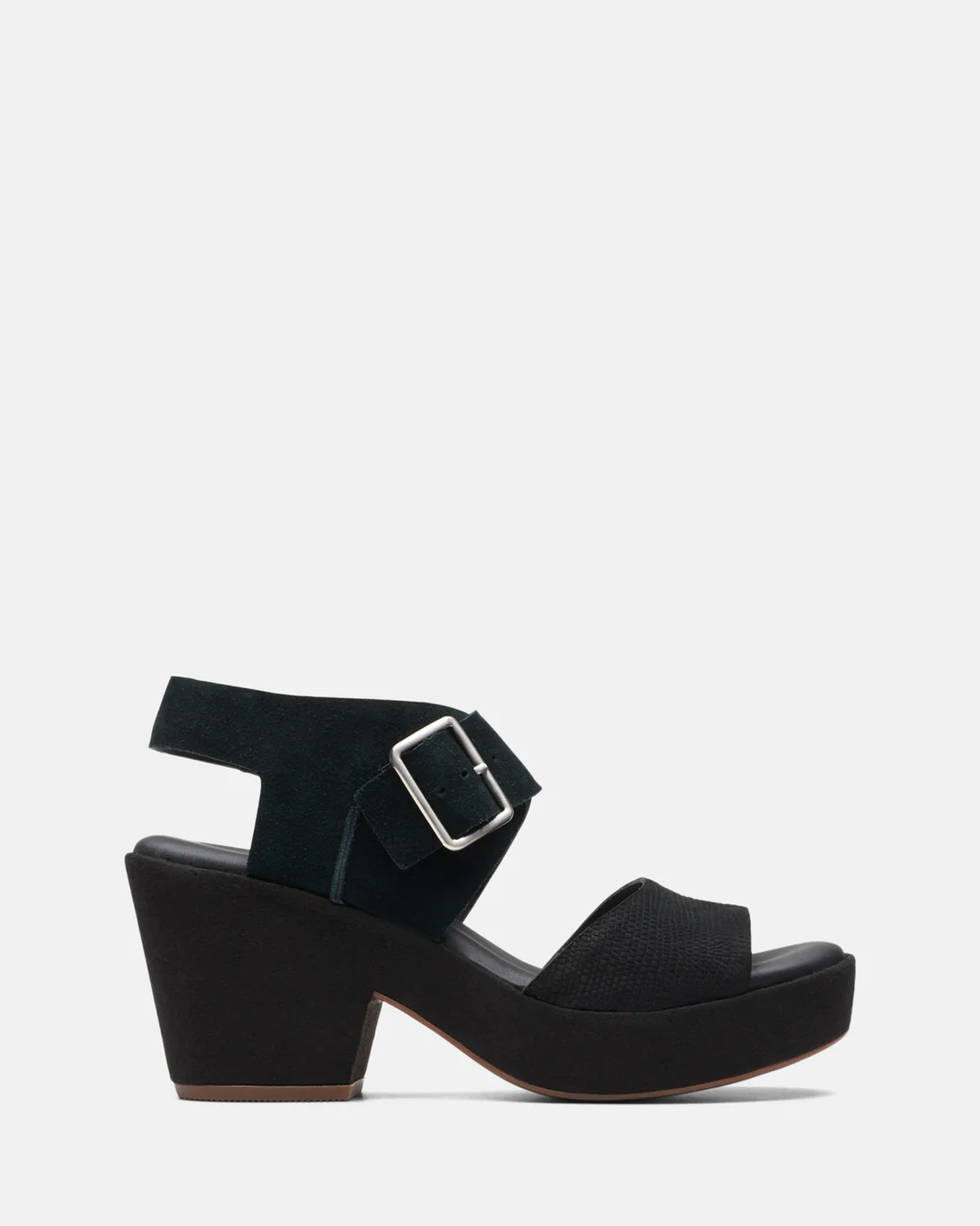 

Женские босоножки Clarks, черные, Черный