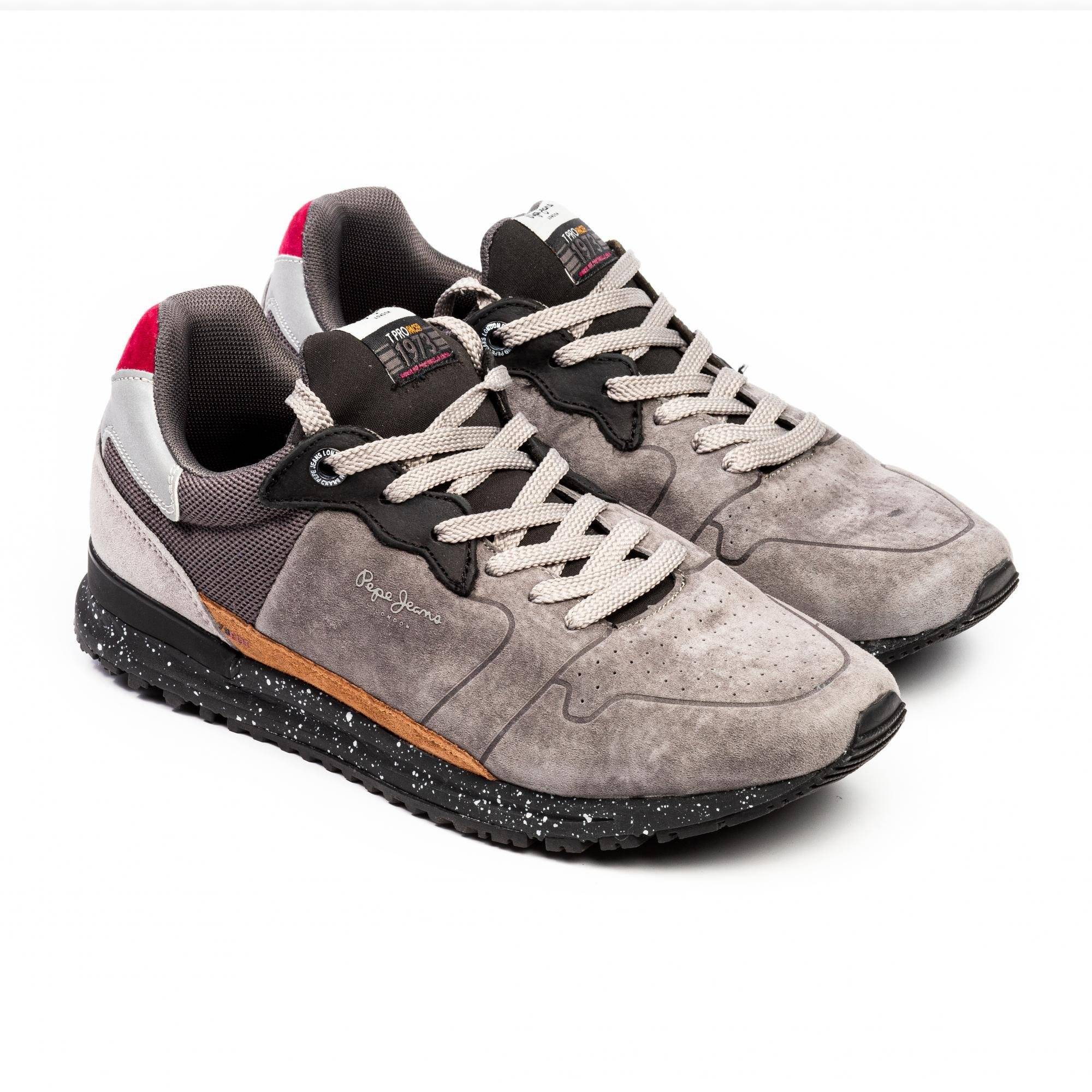 

Мужские кроссовки Pepe Jeans London(TINKER PRO SPORT PMS30584), серые, Серый