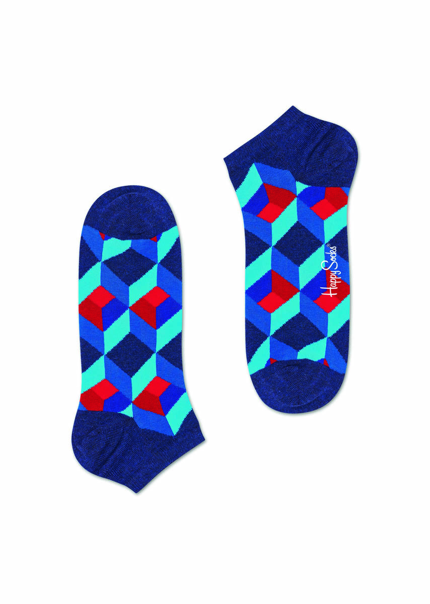 

Носки Happy socks Optic Square Low Sock OSQ05