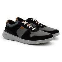 Мужские полуботинки Clarks, черные, арт: 26163861