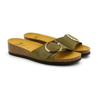 Женские сланцы SCHOLL, оливковые, арт: F298701043
