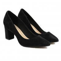 Женские туфли-лодочки Clarks, черные, арт: 26158744