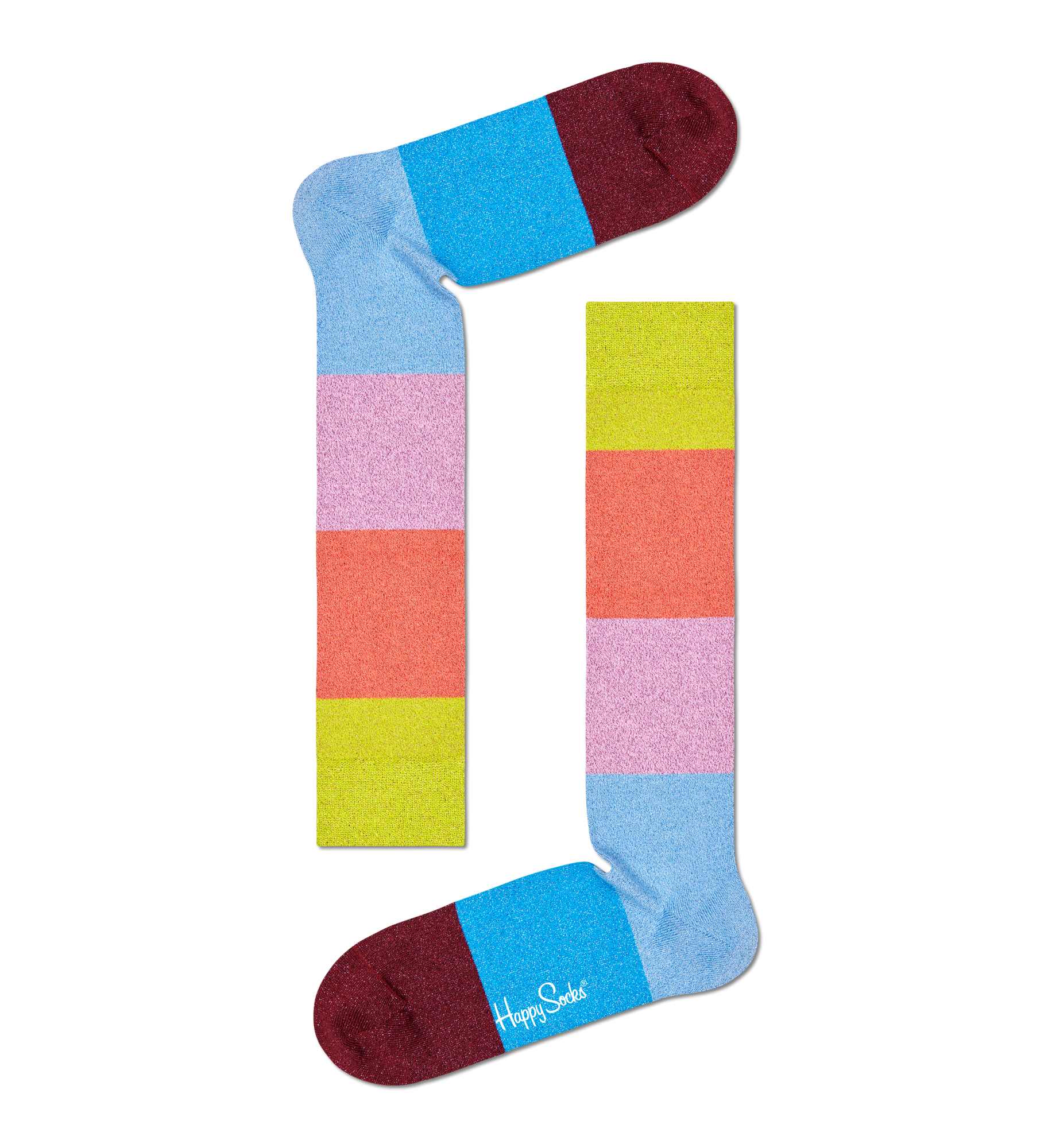 Носки Happy socks Stripe Knee High STR03 0200, размер 29 - фото 1