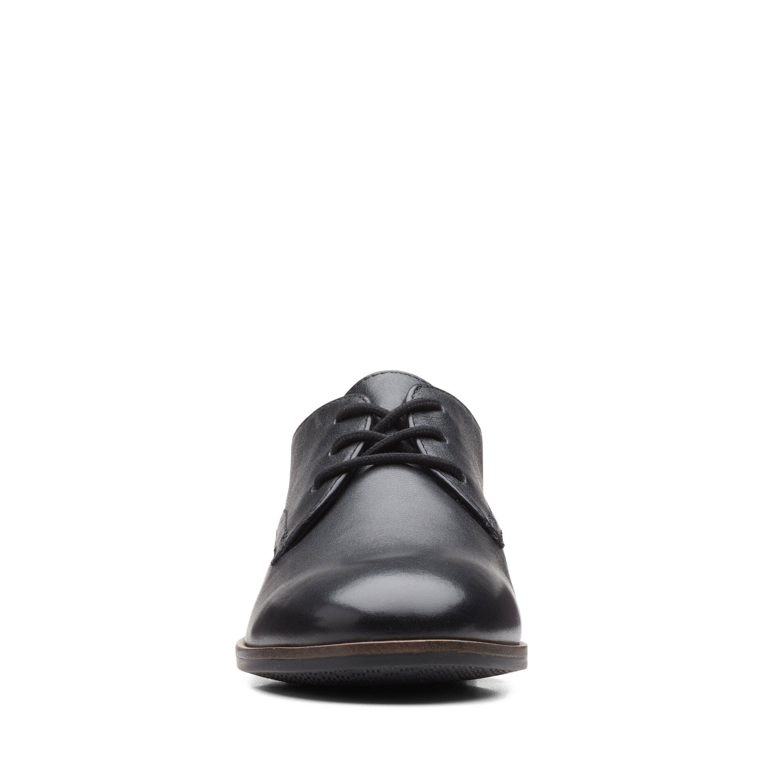 Женские дерби Clarks (Trish Tye 26163480), черные, цвет черный, размер 40 - фото 3