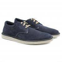Мужские полуботинки Clarks, синие, арт: 26157979