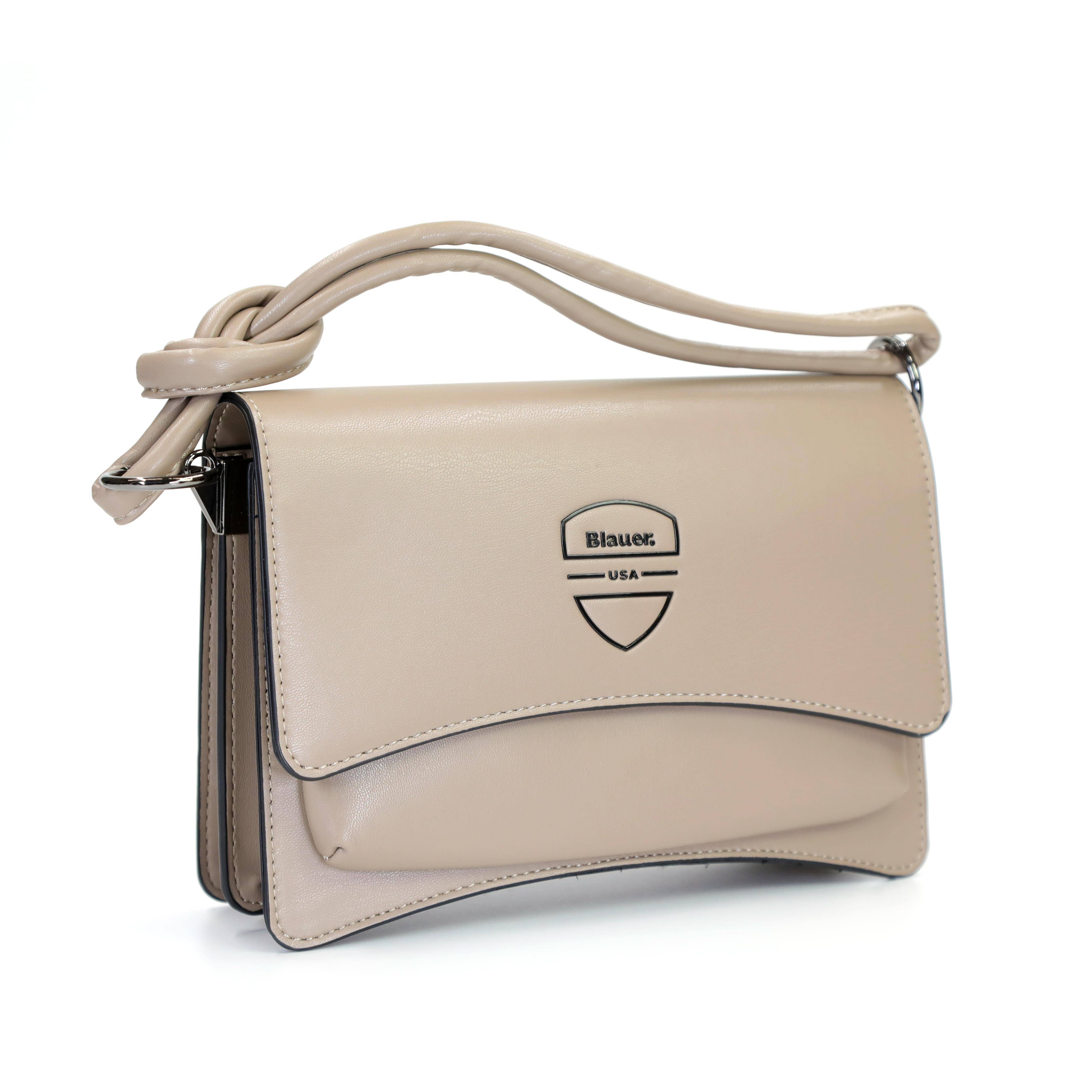 Женская сумка Blauer, бежевая, цвет бежевый, размер ONE SIZE - фото 2