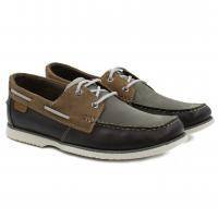Мужские топсайдеры Clarks (Noonan Lace 26160220), коричневые, арт: 26160220