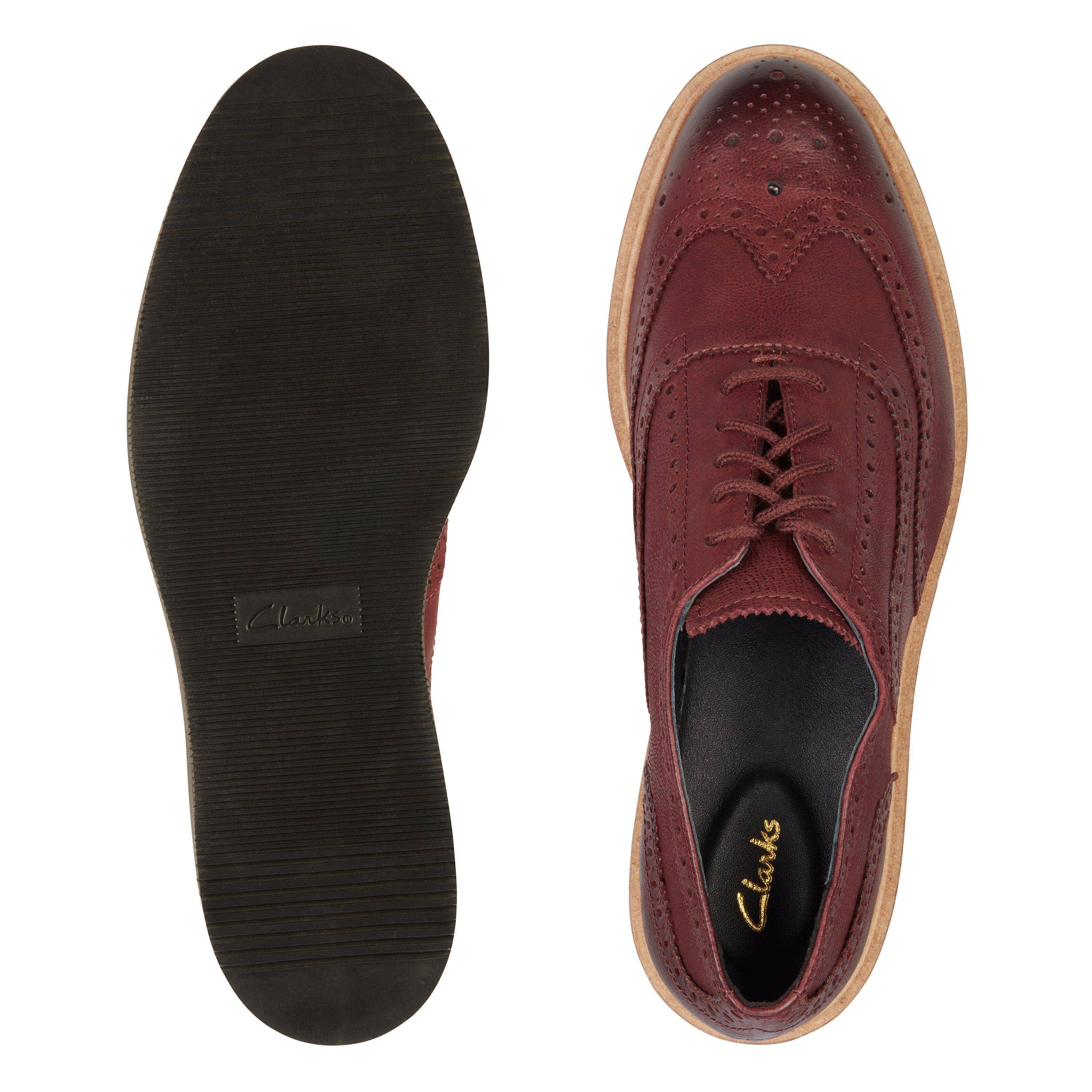 Clarks brogue best sale