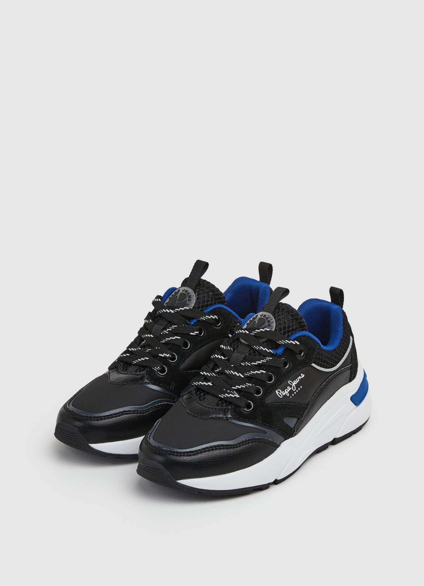 

Детские кроссовки Pepe Jeans London (ARROW WAX BOY s_PBS30544), черные, Черный