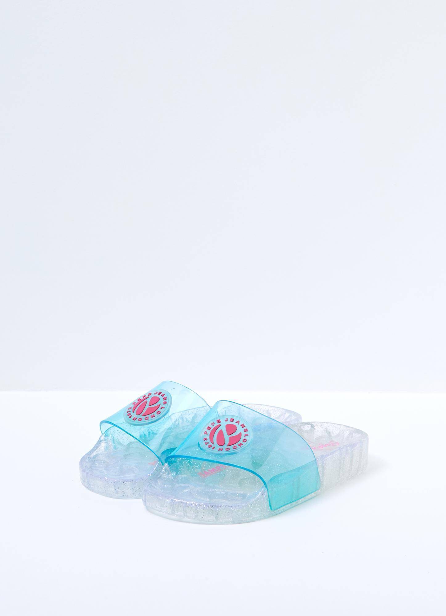 

Детские сланцы Pepe Jeans London (WAVE BADGE s_PGS70047), голубые, Голубой