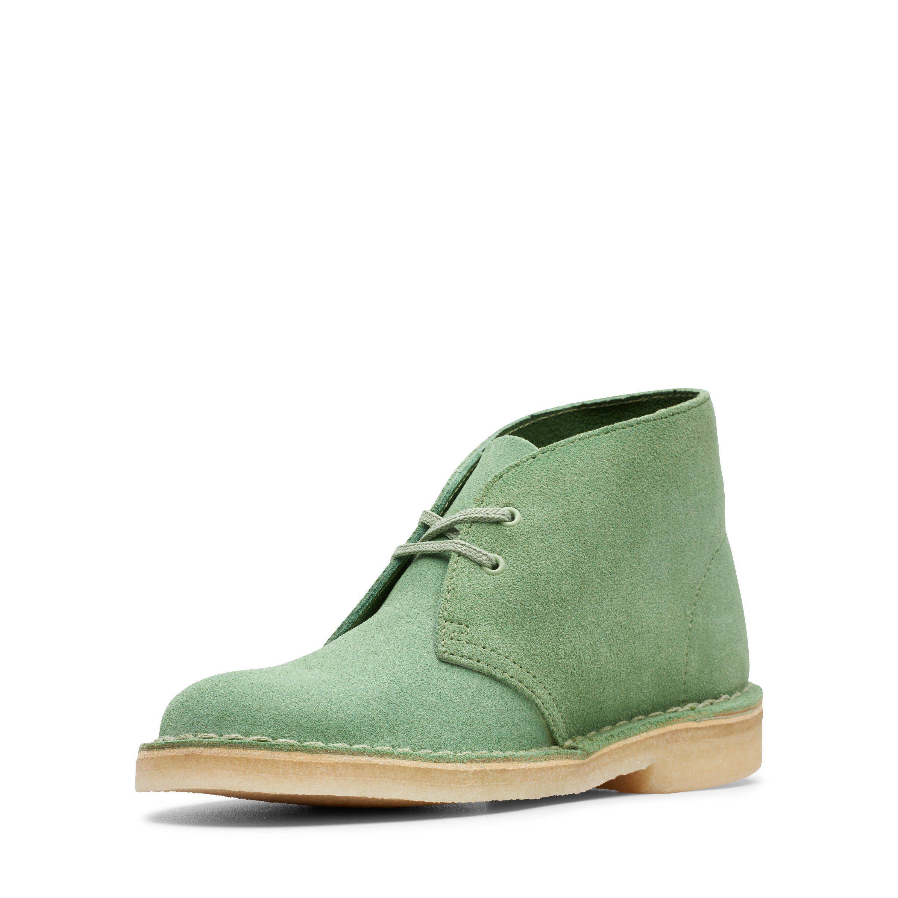 Женские дезерты Clarks(Desert Boot. 26138825), зеленые, цвет зеленый, размер 37 - фото 5
