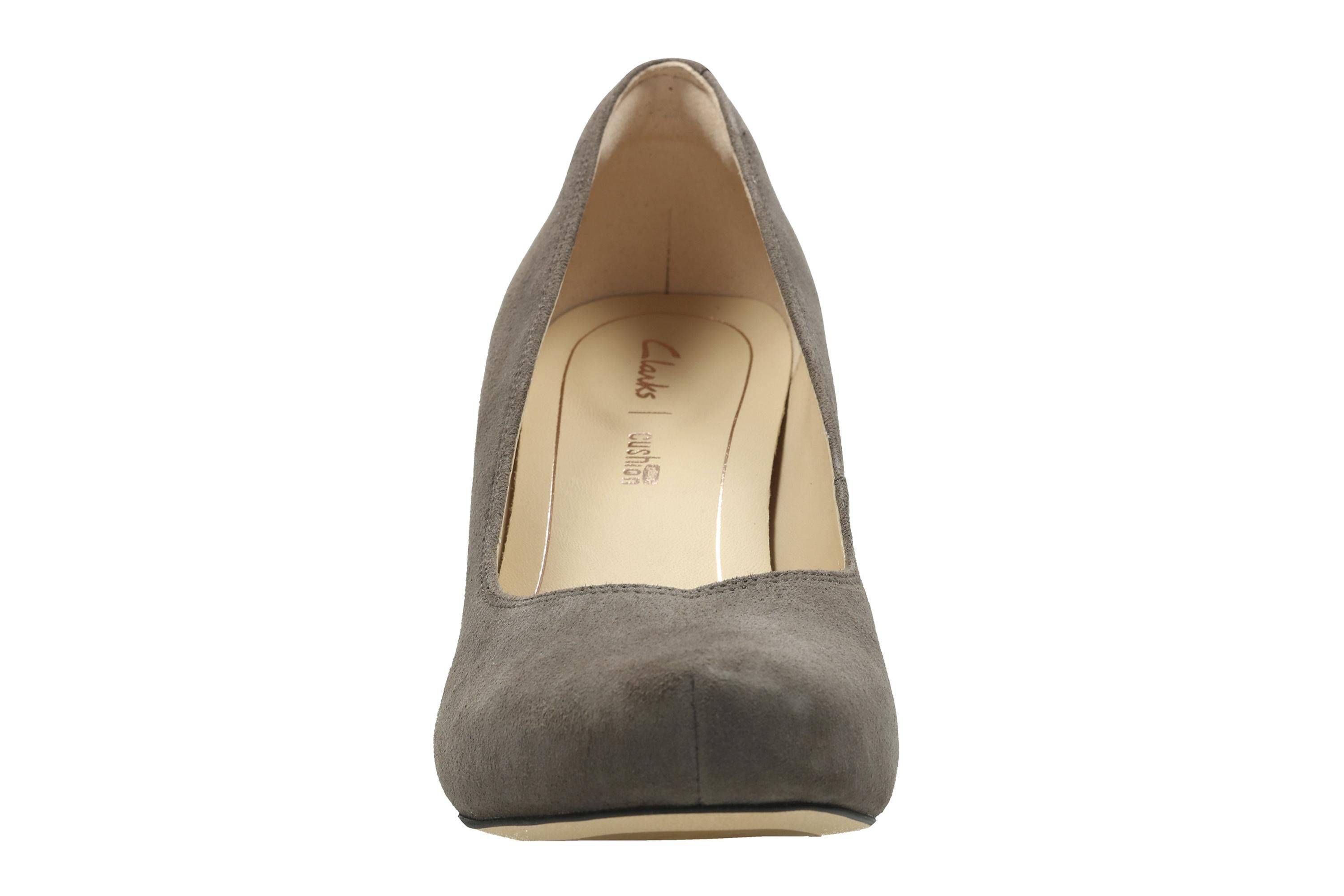 Женские туфли-лодочки Clarks(Dalia Rose 26132269), серые, цвет серый, размер 37 - фото 3