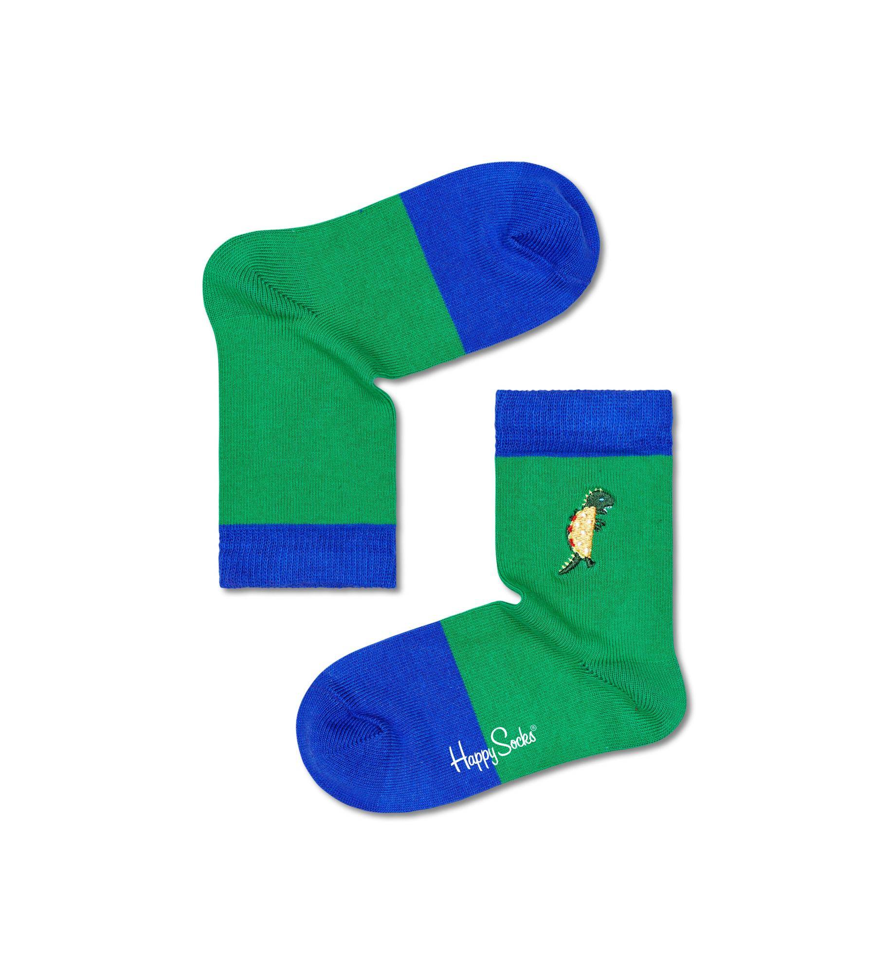 

Носки Happy socks Kids Embroidery Tacosaurus Socks KBETA01