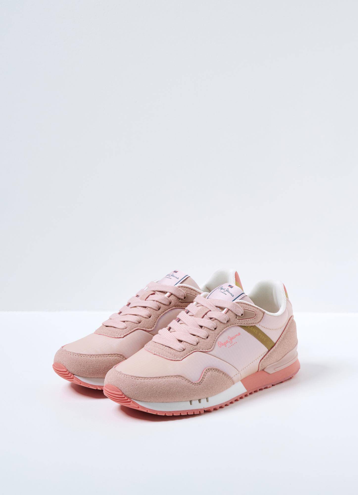 

Женские кроссовки Pepe Jeans London (LONDON W SOFT s_PLS31315), розовые, Розовый