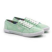Женские кеды Pepe Jeans London, зеленые, арт: PLS31193