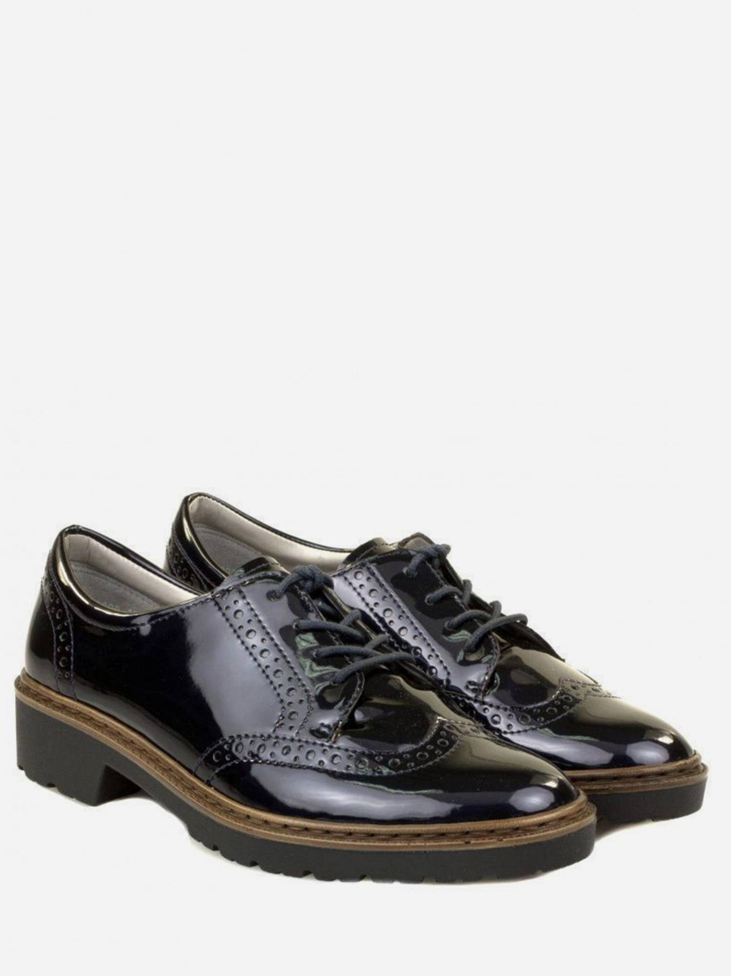 

Женские дерби брогированные ARA(Portland 22-60006-16), синие, Синий