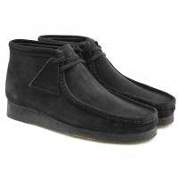 Мужские ботинки Clarks(Wallabee Boot 26133281), черные, арт: 26133281
