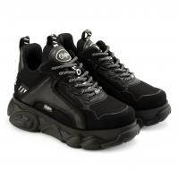 Женские кроссовки Buffalo shoes(CLD CHAI 1630190), черные, арт: 1630190