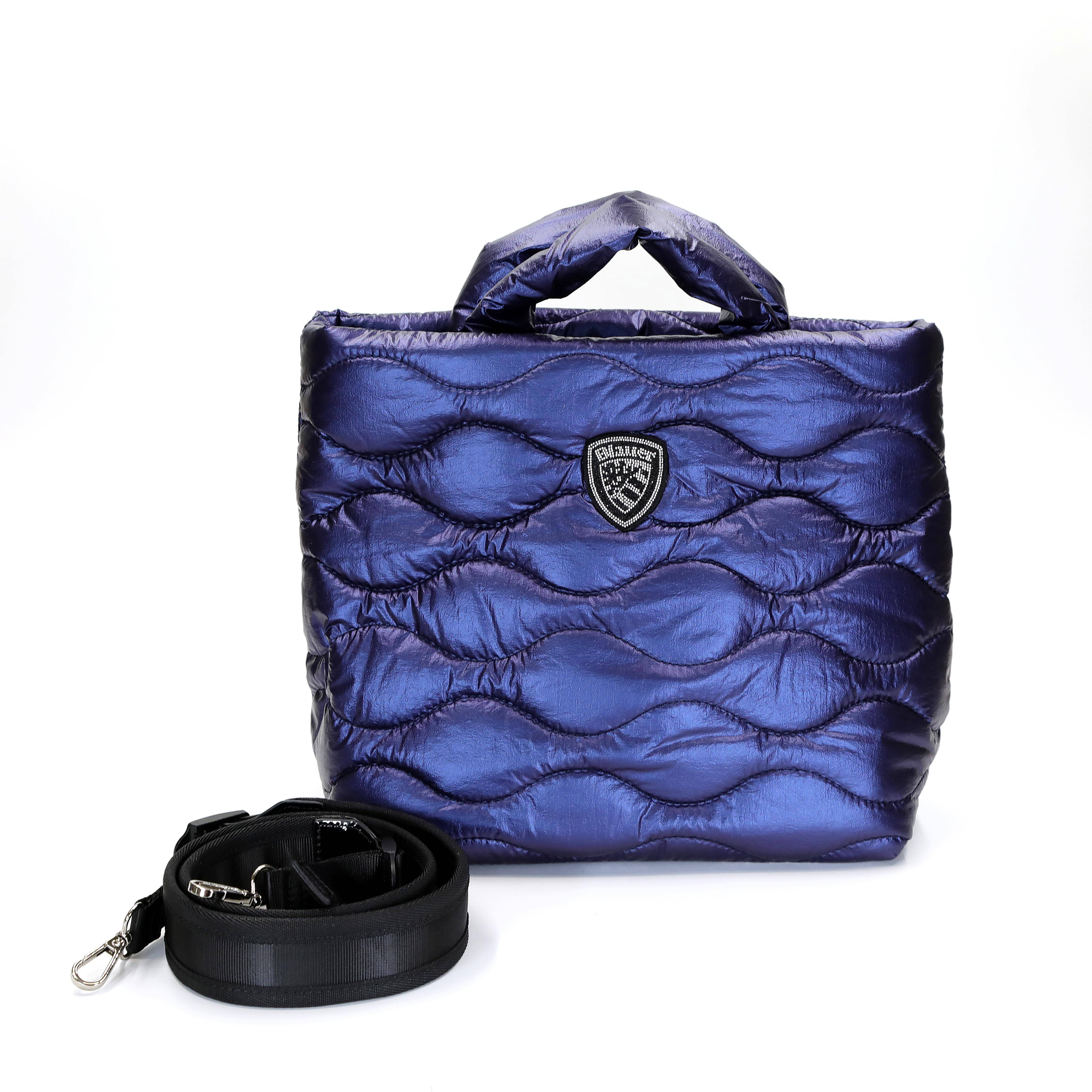 Женская сумка Blauer, синяя, цвет синий, размер ONE SIZE - фото 5