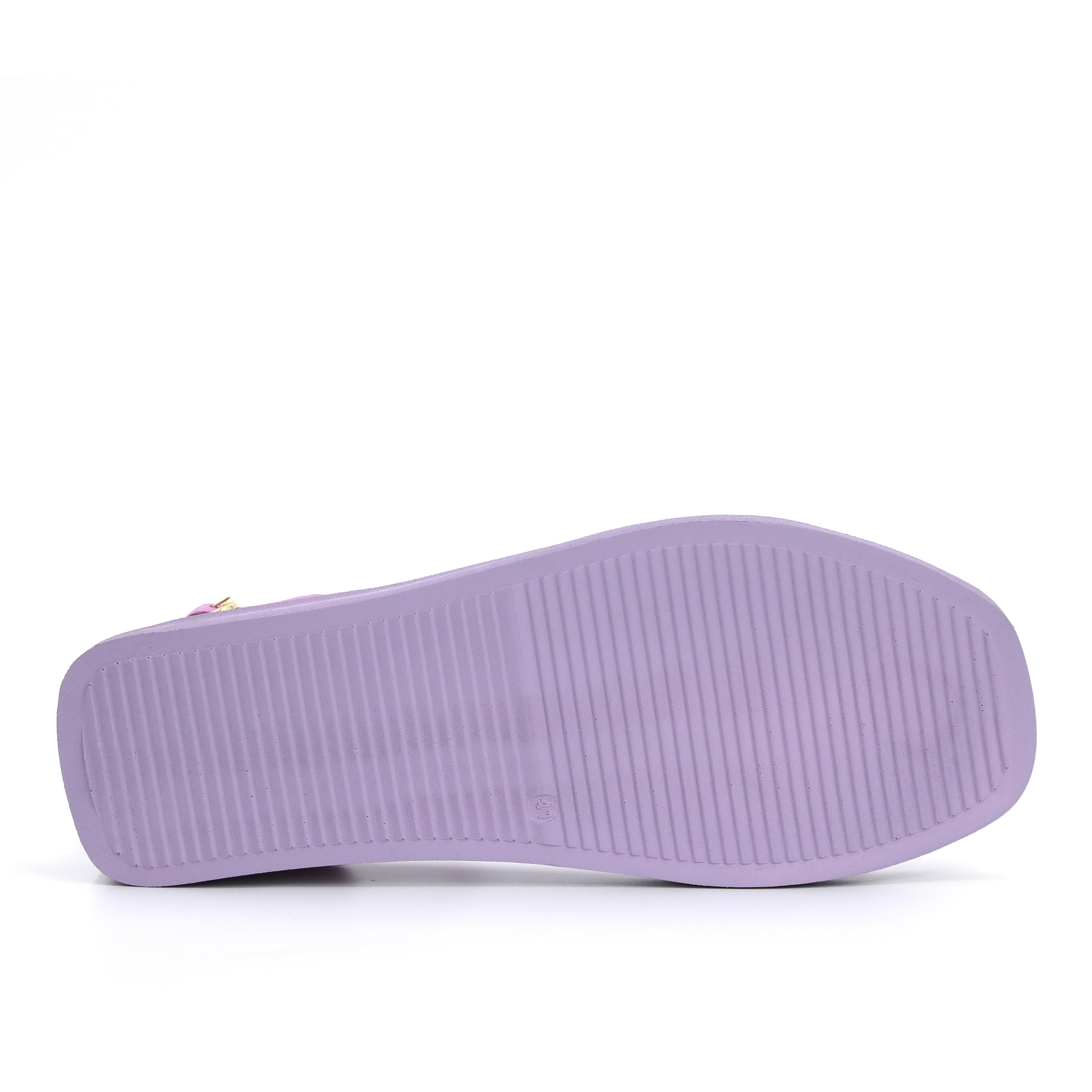 Женские сандалии Bugatti, фиолетовые, цвет фиолетовый, размер 39 - фото 5
