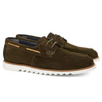Мужские мокасины Clarks, хаки, арт: 22207292