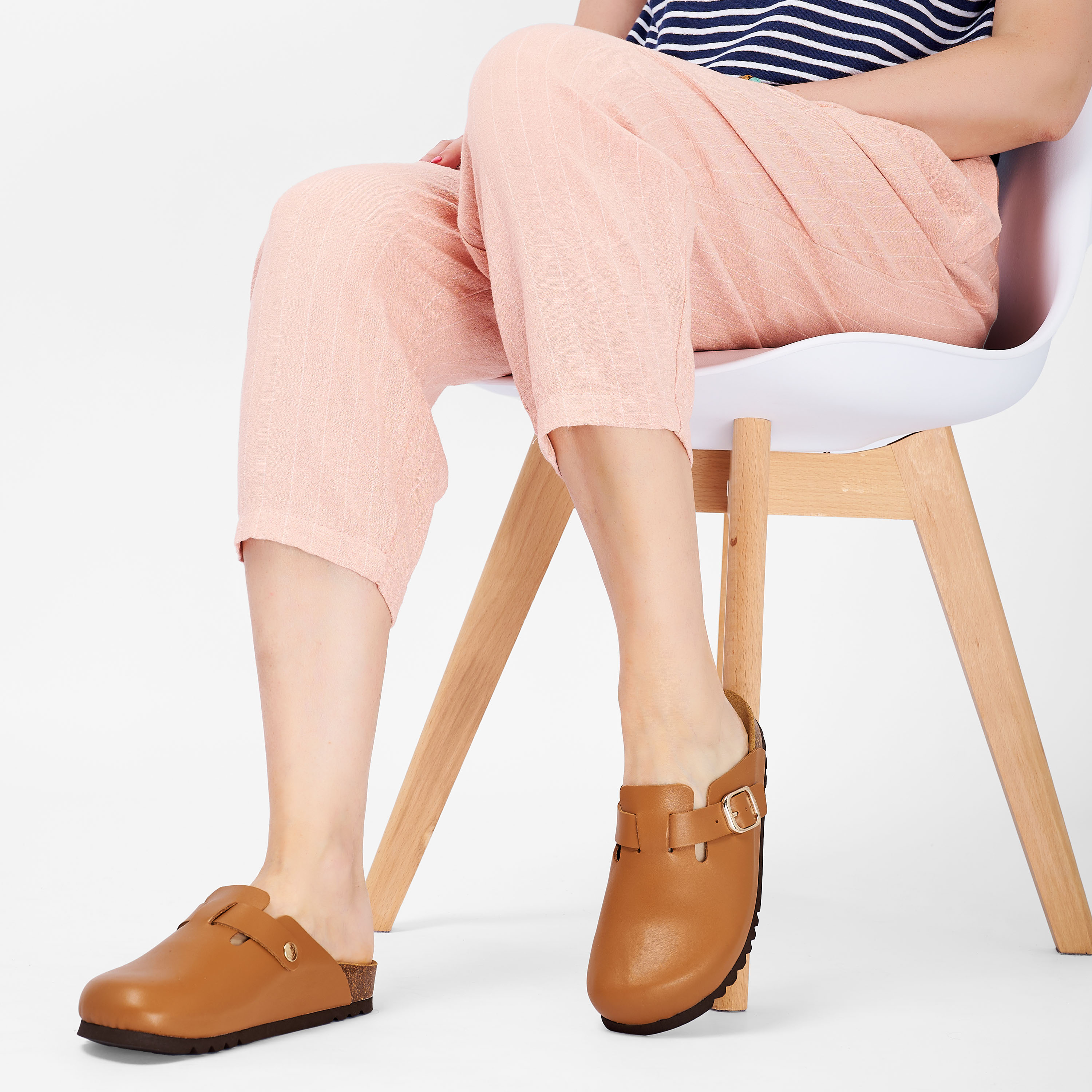 

Женские сабо SCHOLL, коньячные, Коньячный