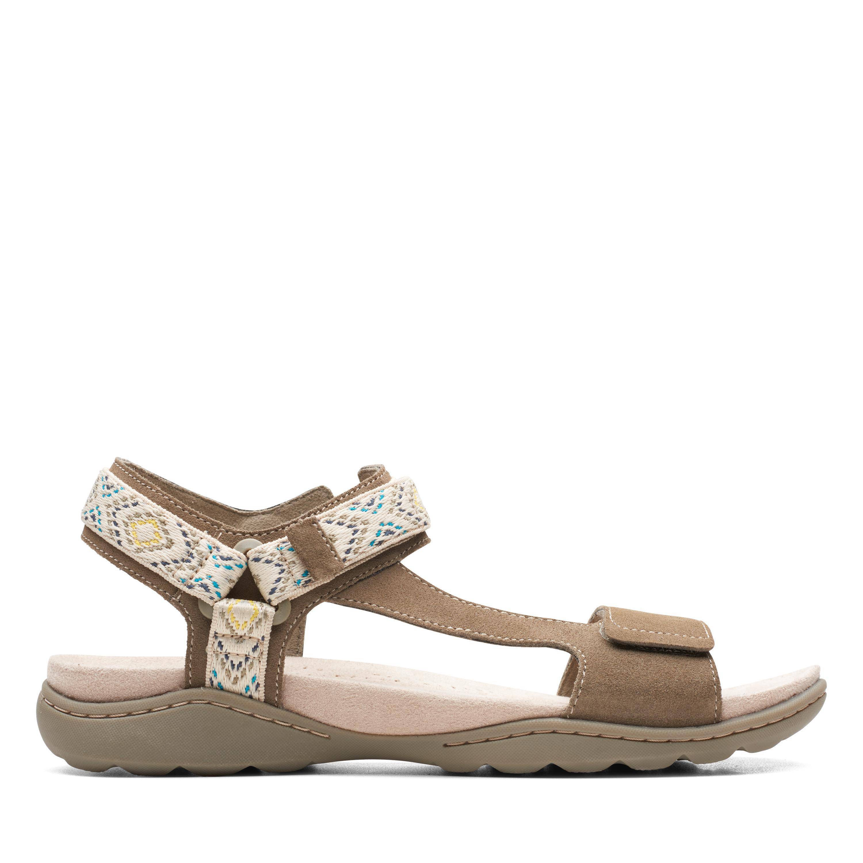 

Женские сандалии Clarks (Amanda Step 26164494), зеленые, Зеленый