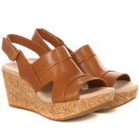 Женские босоножки Clarks(Annadel Ivory 26139956), коричневые, арт: 26139956