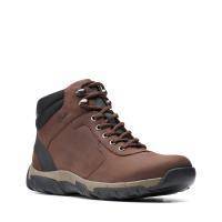 Мужские кроссовки Clarks(Grove Hi Ii 26155033), коричневые, арт: 26155033