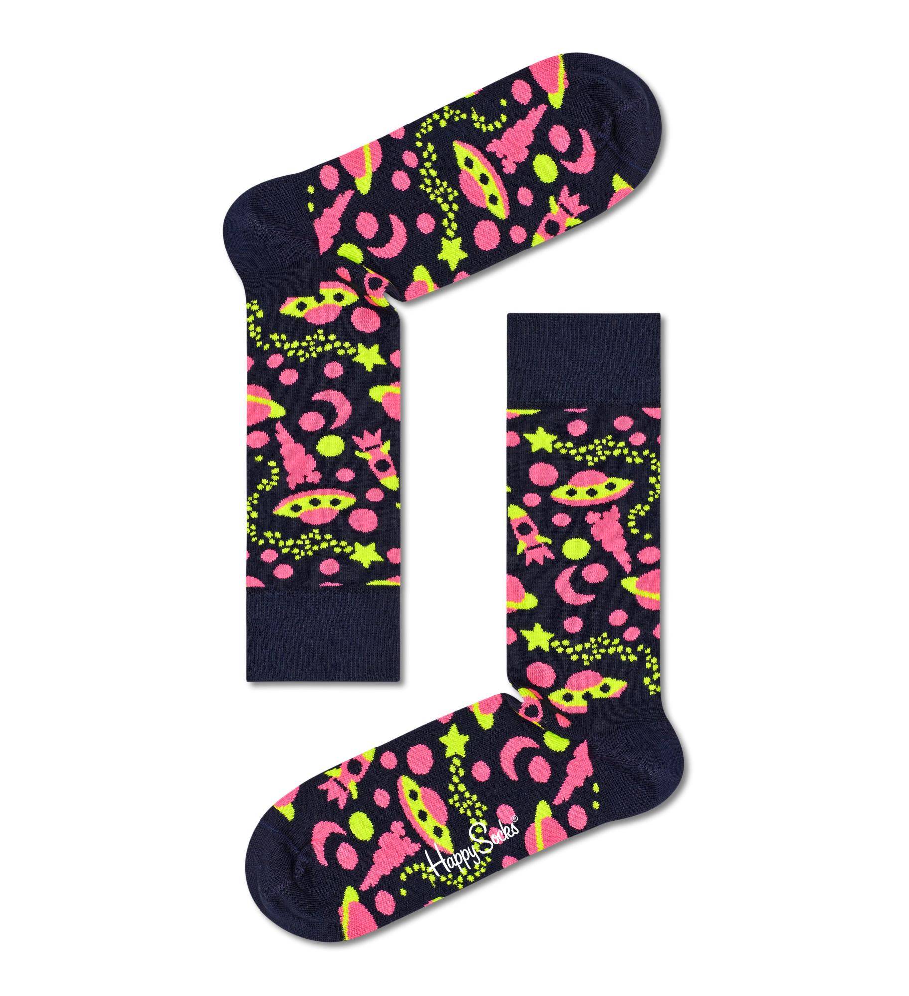 Носки Happy socks Into Space Sock INS01 6500, размер 25 - фото 1