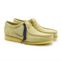 Мужские полуботинки Clarks(Wallabee 26155515), бежевые, арт: 26155515