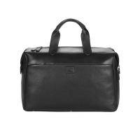 LEATHER HAND BAG RF43177 - Мужская сумка дорожная Royalfinch, черная