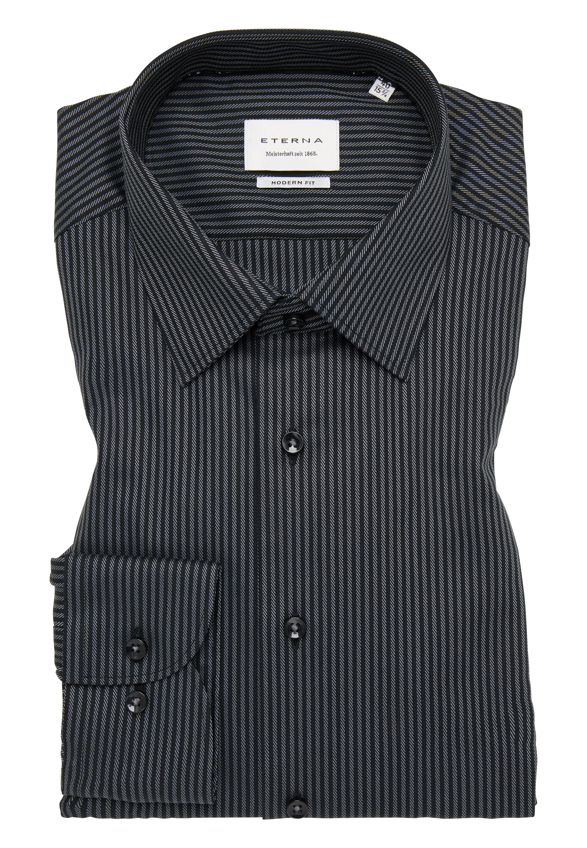 

Мужская рубашка ETERNA, серая, Серый