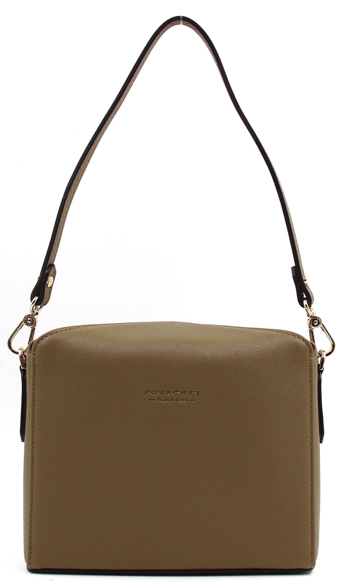 Женская сумка кросс-боди Maison Pourchet, хаки, размер ONE SIZE - фото 1