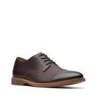 Мужские дерби Clarks(Atticus Cap 26145280), коричневые, арт: 26145280