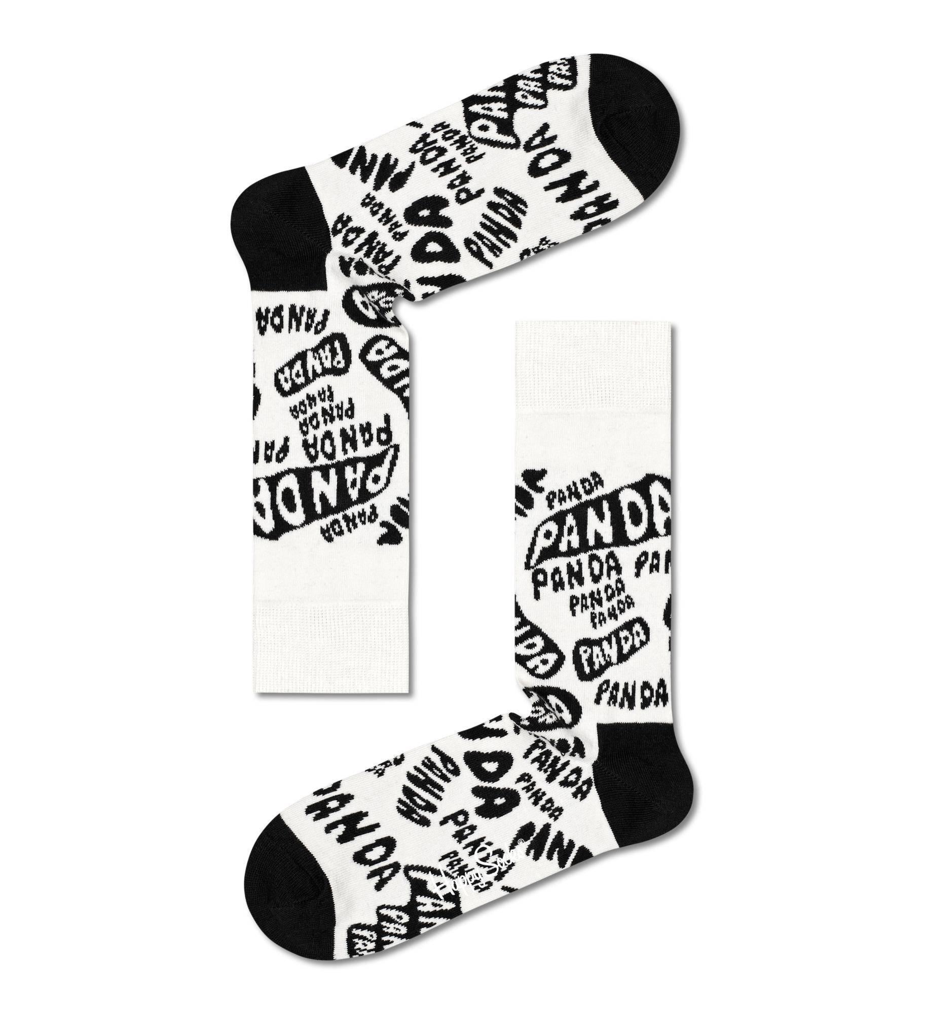 Носки Happy socks Panda - Panda - Panda Sock PAN01 1900, размер 25 - фото 1