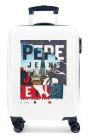 ABS SUITCASE 55CM 4W.PJL DIGITAL 71893 - Детская сумка Pepe Jeans Bags, белая ABS SUITCASE 55CM 4W.PJL DIGITAL 71893 - Детская сумка Pepe Jeans Bags, белая