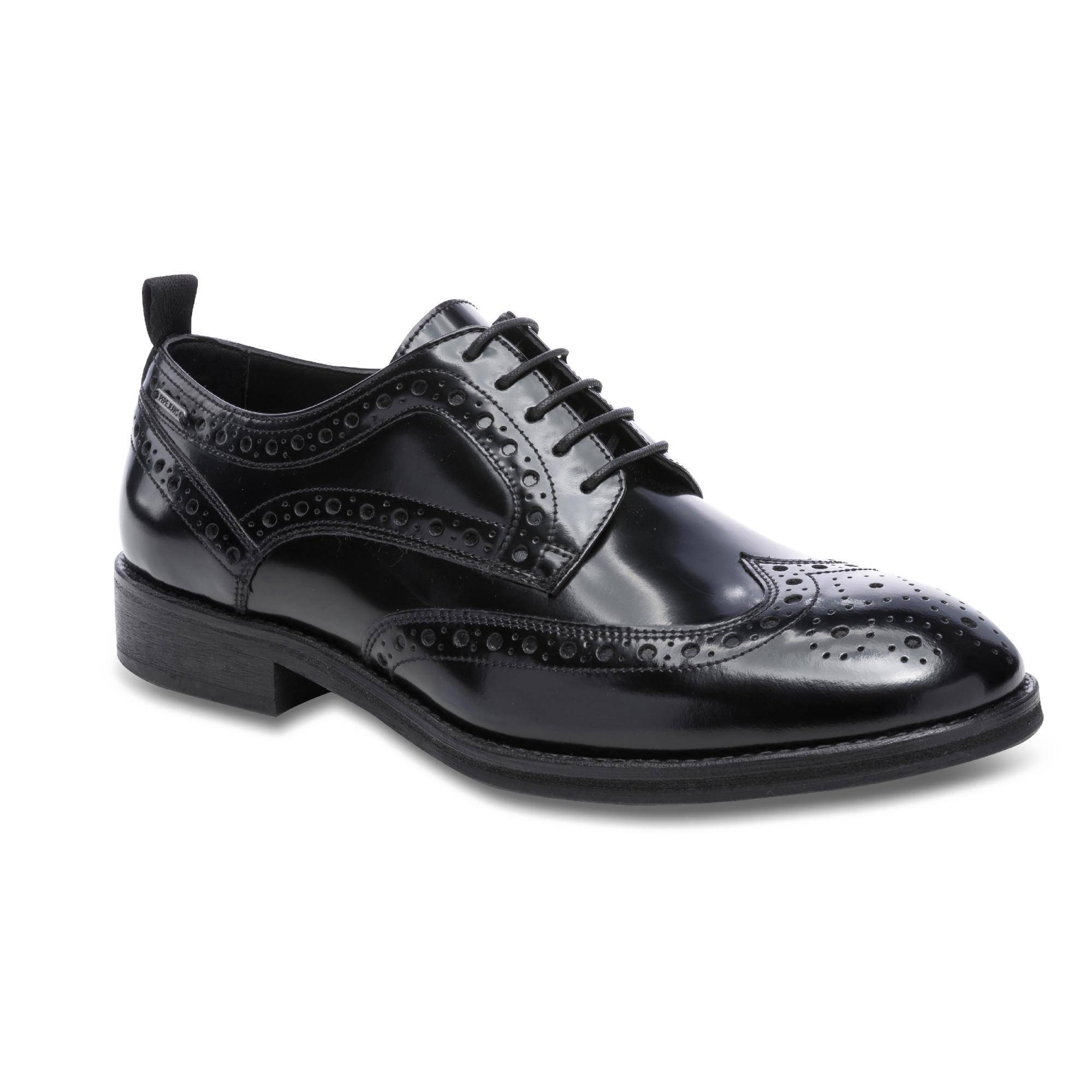 

Мужские дерби брогированные Pepe Jeans London(HACKNEY BROGUE SMOOTH PMS10244), черные, Черный