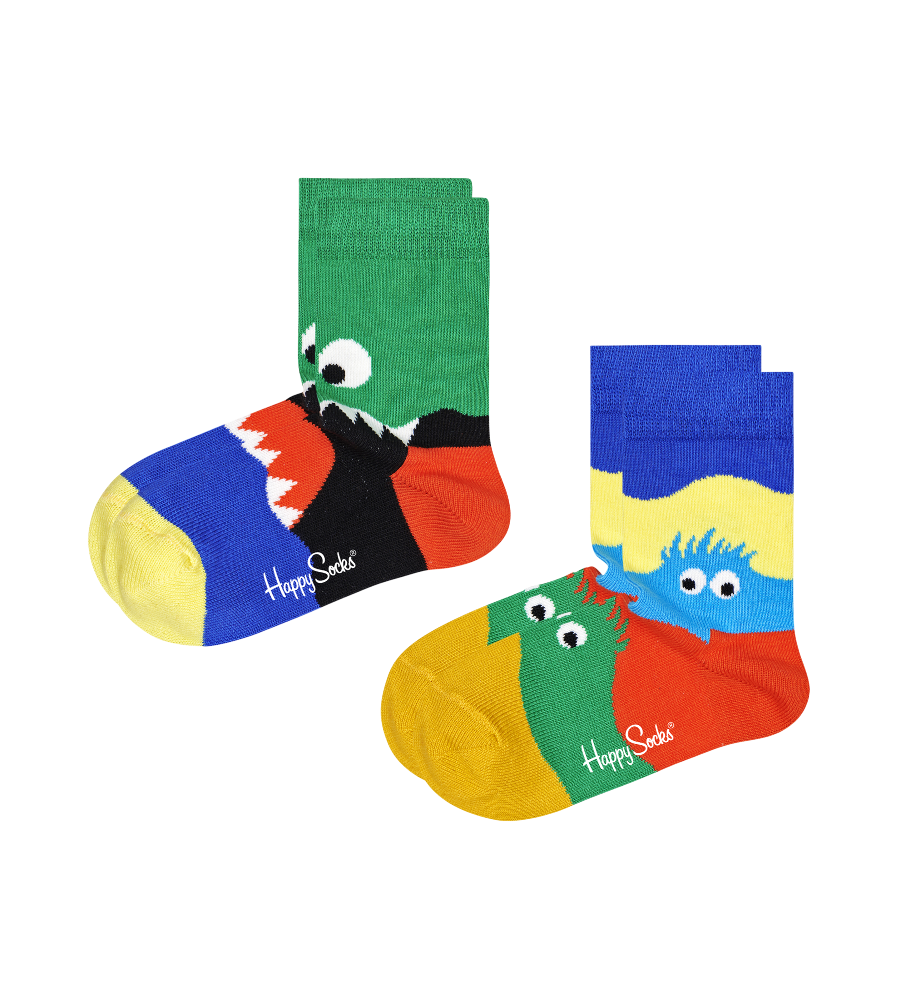 Носки Happy socks 2-pack Kids Monsters Socks KMON02, размер 20 - фото 1