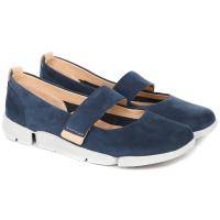 Женские туфли на ремешке Clarks(Tri Carrie 26131108), синие, арт: 26131108