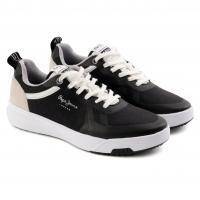 Мужские кеды Pepe Jeans London(SLATE MESH PMS30525), черные, арт: PMS30525