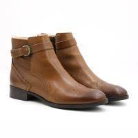 Женские полусапоги Clarks, коричневые, арт: 26128516