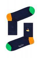 Embroidery Pasta 1/2 Crew Sock BEPA13 - Embroidery Pasta 1/2 Crew Sock BEPA13