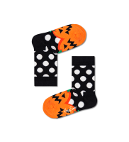 Kids Halloween Pumpkin Sock KHAL01 - Kids Halloween Pumpkin Sock KHAL01